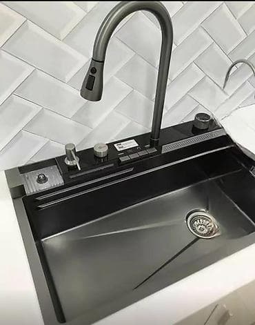 мойки кухонные: Кухонная мойка с интеллектуальной панелью и многофункциональным — 3