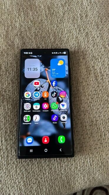 Samsung Galaxy S23 Ultra, Новый, 256 ГБ, цвет - Черный, 2 SIM at lalafo.kg Samsung Galaxy S23 Ultra, Новый, 256 ГБ, цвет - Черный, 2 SIM