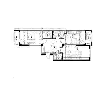 Продажа квартир: 2 комнаты, 85 м², Элитка, 11 этаж, Евроремонт — 2