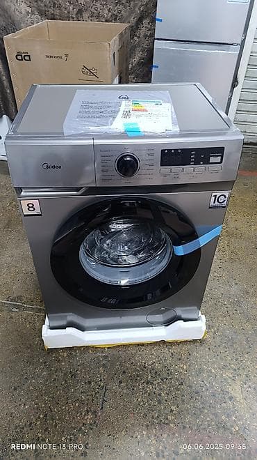 m 51: Стиральная машина Midea, Новый, Автомат, До 9 кг, Компактная — 1