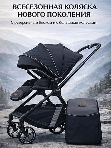 коляска зима лето: Вceceзoннaя прогулочная коляска нового поколения с реверсивным блоком — 1