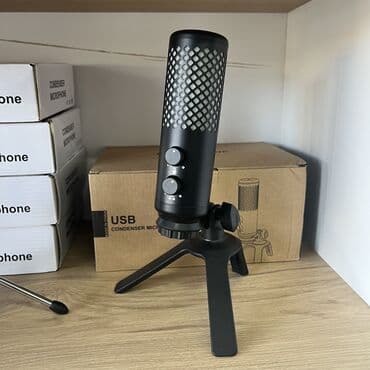 наушники с микрофоном для компьютера: Микрофон профессиональный / конденсаторный микрофон. Качественный звук — 13