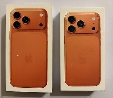 iphone 5g: IPhone 17 Pro, Новый, Оранжевый, Кабель, 100 % — 1