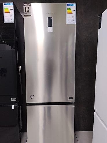 be quiet: Холодильник двухкамерный с нижней морозильной камерой, нержавеющая — 1