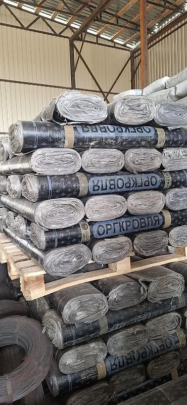 Толь: Рулонный кровельный и гидроизоляционный материал «Оргкровля» at lalafo.kg — 1 Толь: Рулонный кровельный и гидроизоляционный материал «Оргкровля» — 1