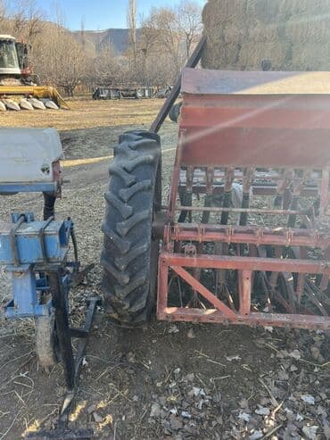 Зерновая сеялка прицепная - Тип: механическая рядовая сеялка для