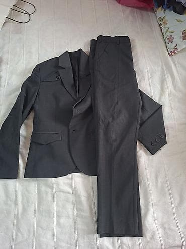 Мужской костюм Kenzo, темно‑серый, классический двухпредметный — 1