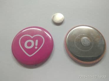 эксклюзивные свадебные пригласительные: Значок, Новый, Металл — 4