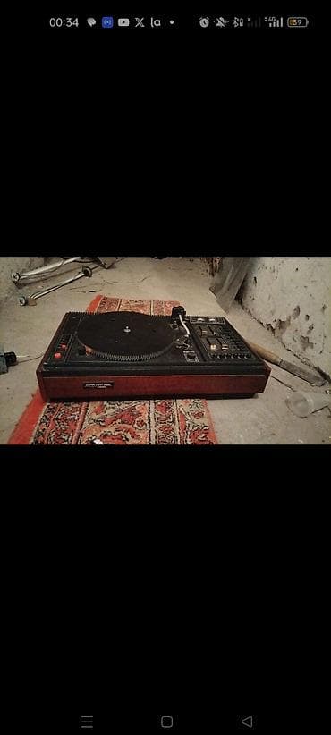 dj микшер: Виниловый проигрыватель «Арктур 004 Стерео» (комбайн) Описание: - — 3