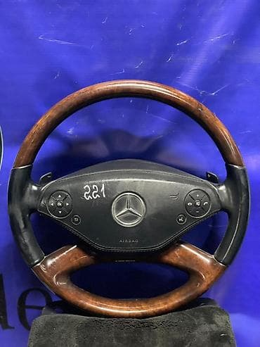 полированный: Руль Mercedes-Benz 2011 г., Б/у, Оригинал, Япония — 1