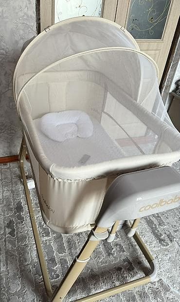 столдор сатылат: Люлька, Бешик, Металл, түсү - Саргыч боз — 1