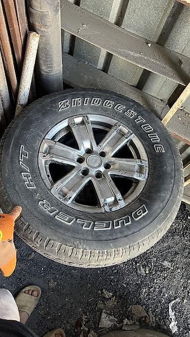 jak j7: Колеса в сборе R 17, Всесезонная, Б/у, 1 шт, Внедорожные (АТ/МТ), Литые, отверстий - 6 — 1