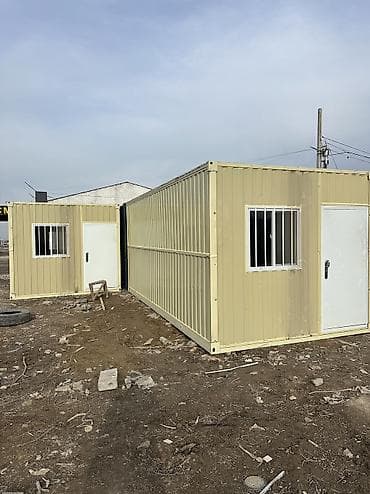 вентилятор кант: Модульный бытовой блок помещение - Каркас из металла, наружная — 1