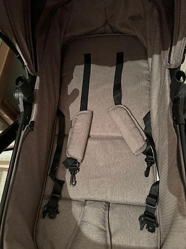 tech deck: Прогулочная коляска Kinder Wood + сумка - Легкая и маневренная, на — 3