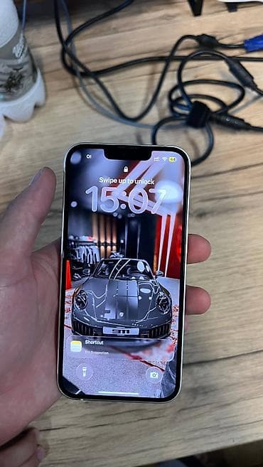 iphone 11 max: IPhone 13, Б/у, 128 ГБ, Старлайт, Коробка, 78 % — 1
