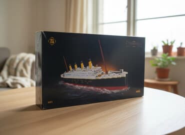 Конструктор «Titanic» (модель корабля) - Большой набор для сборки