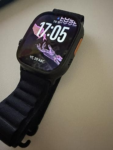 tecno phantom: Умные часы (форма и интерфейс в стиле Apple Watch Ultra 3), размер 49 — 3