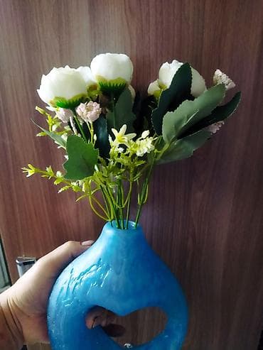 4 pot: Декоративные вазы-пара «Сердце» - Набор из двух настольных ваз с — 7