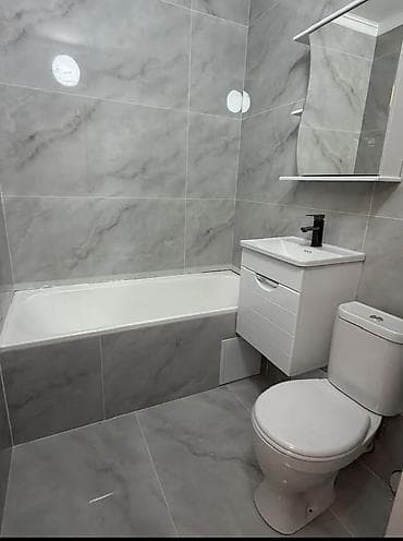 105 серия джал: 1 комната, 34 м², Средний Джал 105 серия, 2 этаж, Дизайнерский ремонт — 7