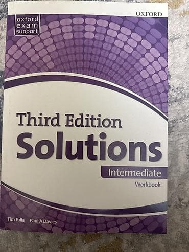 third edition solutions student's book ответы: Solutions. Third Edition — Intermediate. Workbook Рабочая тетрадь по — 3