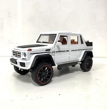 organic life: Металлическая модель внедорожника (стилизована под G‑класс 6×6/пикап) — 1