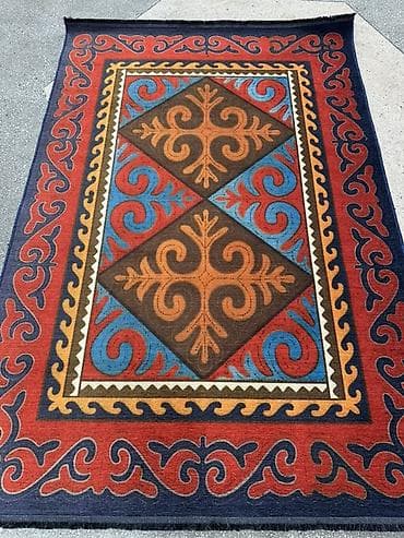 Детские ковры и коврики: Жайнамаз, Новый, цвет - Белый, Красный, Зеленый — 7