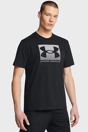 ички кийим: Эркектердин футболкасы, L, XL, M, Under Armour, Жаңы, түсү - Кара, Акылуу жеткирүү, Өзү алып кетүү — 1