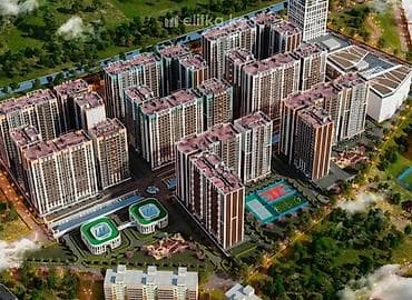 Квартиры: 1 комната, 57 м², Элитка, 5 этаж, ПСО (под самоотделку) — 4