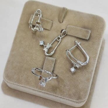 свадебные платья от производителя: Новая коллекция Комплект Булавка Серебро 925 пробы Цена 3500 сом — 2