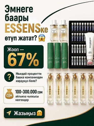 м стиль: ESSENS Кыргызстан — маркетинговый план и продукция Что предлагается — 2