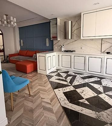 Недвижимость: 2 комнаты, 65 м², Асанбай мкр Элитка, 2 этаж, Дизайнерский ремонт — 4