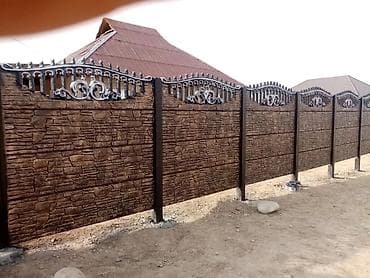 шкура зебры: Бетонные еврозаборы — 8