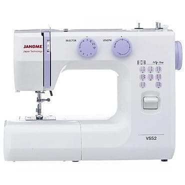 mag save: Швейная машина Janome, Механическая, Полуавтомат — 1