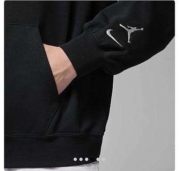 tech fleece: Мужская толстовка, S, Nike, Новый, цвет - Черный — 3