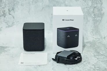 магнитофон романтик: Yandex станция Миди 
Голосовой помощник Алиса. 
Умная колонка с Алисой — 3