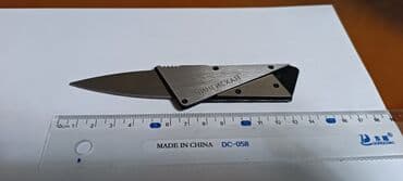 карточки: Качественные ножи-кредитные карточки . состояние новыхцена черного — 2