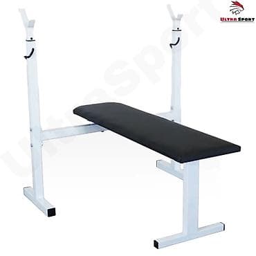 лежаки: Скамья со стойкой для жима 🏋️‍♂️ ▫️высокое качество ️▫️российский — 1