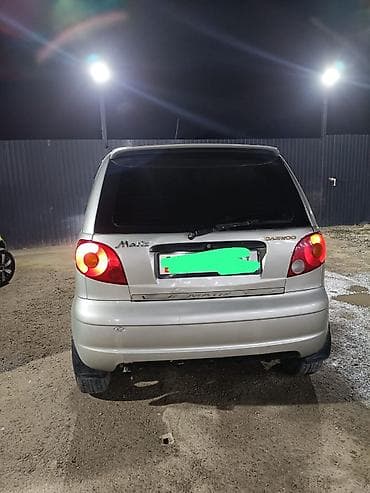 infinity g: Daewoo Matiz: 2007 г., Бензин, Хэтчбэк — 3