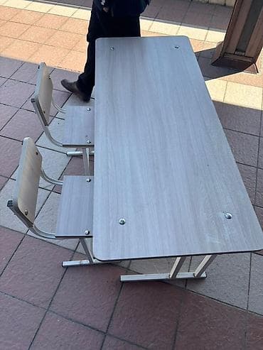 stol: Комплект парты и стула, Б/у — 2