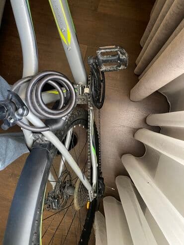 самый лучший трехколесный велосипед с ручкой: Горный велосипед, Stels, Алюминий, Б/у — 7