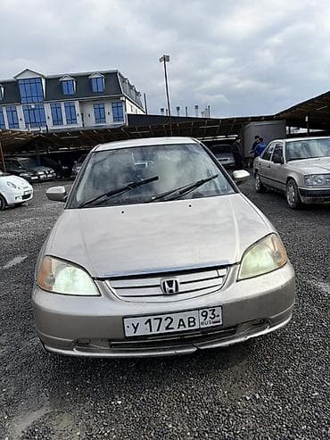 обменяю на авто: Honda Civic: 2001 г., 1.5 л, Вариатор, Бензин, Седан — 1