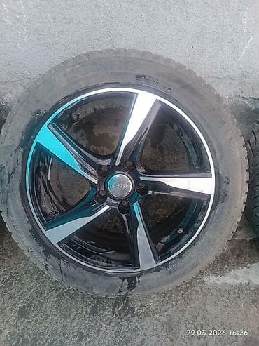 Шины и диски: Колеса в сборе 225 / 50 / R 17, Зимняя шипованная, Новый, Комплект, Литые, отверстий - 5 — 6