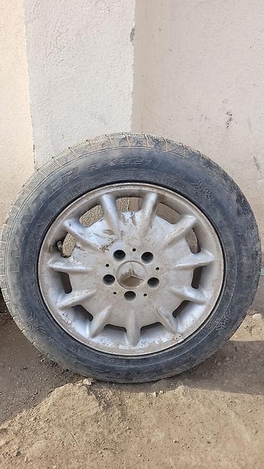 Колеса в сборе R 16, Зима, Б/у, Литые, отверстий - 5