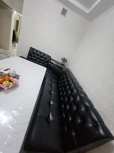 Офисная мебель: Кухонный мягкий уголок, Другой материал, цвет - Черный — 2