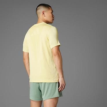 спортивный костюм лининг: Мужская футболка, L, Adidas, Новый, цвет - Желтый — 3