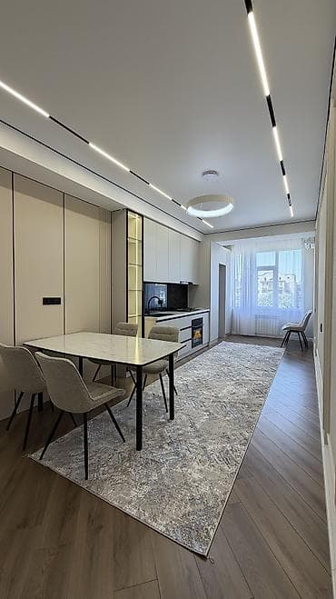 кввр: 2 комнаты, 55 м², Золотой квадрат Элитка, 4 этаж, Дизайнерский ремонт — 7