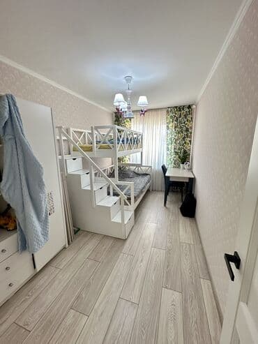 семейный отдых: 3 комнаты, 58 м², 104 серия, 3 этаж, Евроремонт — 2