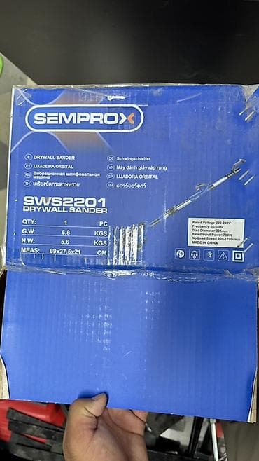 sem: Шлифовальная машина для стен и потолков SEMPROX SWS2201 (Drywall — 5