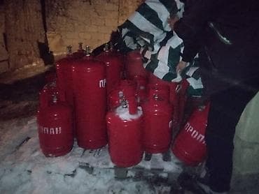 Баллоны для сжиженного газа (пропан) - Тип: металлические газовые