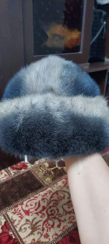 маникены для головных уборов: Шапка, Бини, Норка, Зима, Объемная модель — 8